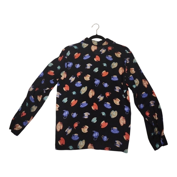 Colorful Patterned Long Sleeve Shirt - Picture 3 of 4